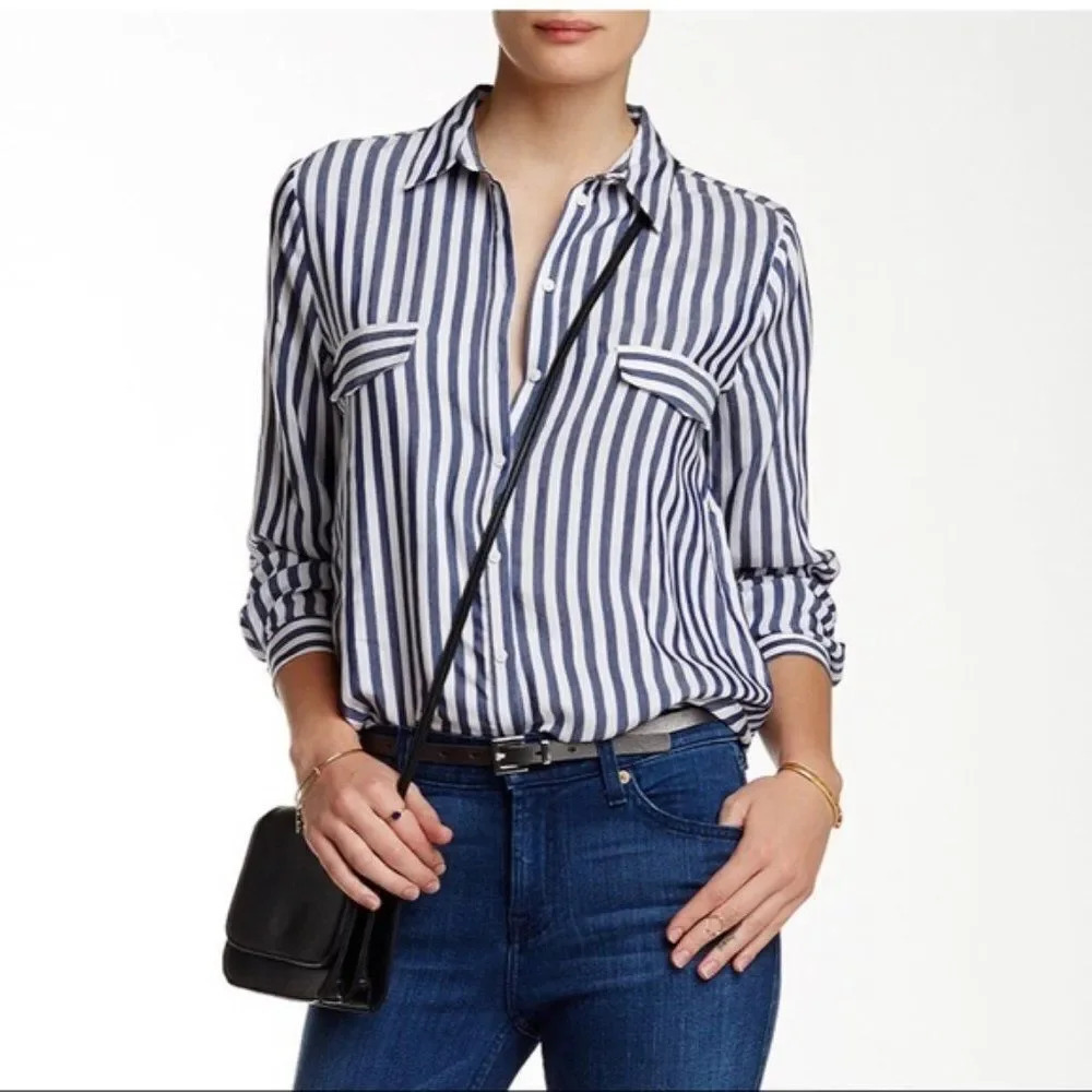 Alexander Jordan Long Sleeve Button-Down Shirt 1X‎